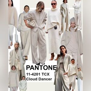 🔥Monochrome Impact Head 2 Toe White w Statement Accessories Looks Modern & Chic